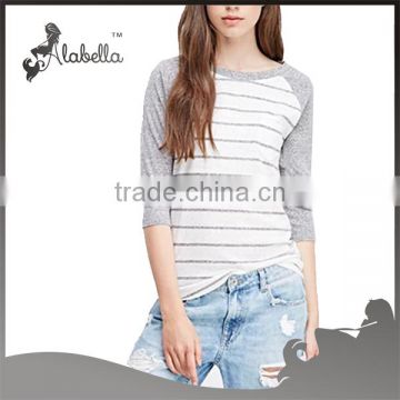 3/4 Sleeve shirts wholesale t shirts for t shirts stripes designs