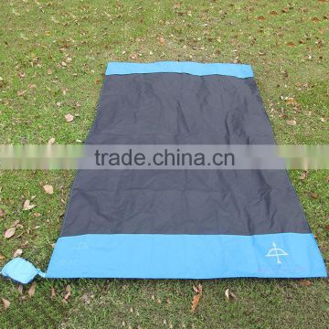 beach mat camping blanket lightweight fold in small pocket multipurpose outdoor blanket with sand pocket