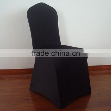 Thicker high quality black universal spandex chair covre for weddings