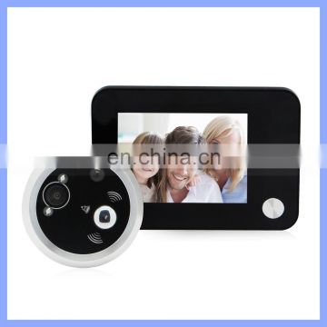 3.5 Inch LCD Color Screen Doorbell Viewer Digital Door Peephole Viewer Camera Doorbell