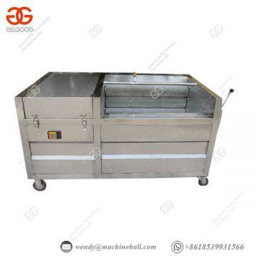 Apple Washing Equipment Automatic Discharging Ginger , Kiwi