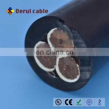 Marine cable deep well submersible pump logging cable