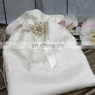 Floral Print Jewelry drawstring gift bags wedding favor bags