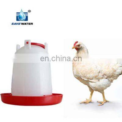 hot sale cheap plastic poultry fountain drinker for chicken pigeon different size