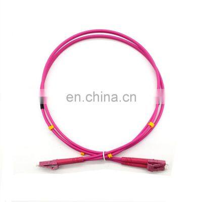 LC Duplex OM4 Multi mode  Fiber Optic Patch cord Fiber Jumper hpe premier flex lclc multimode om4 lc patch cord