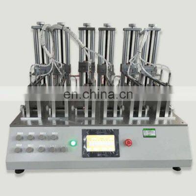 Touch type 12 sets pneumatic keystroke life testing machine