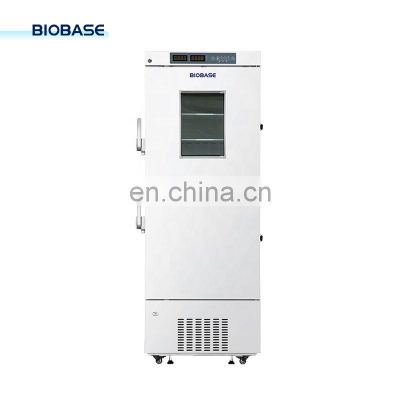 BIOBASE CHINA lab Double Layers Laboratory Freezer -40 Centigrade Refrigerator BDF-40V368 for laboratory or hospital