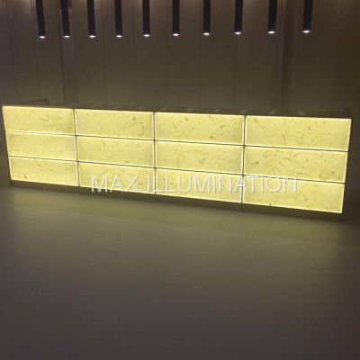 Light Panel Backlit Counter