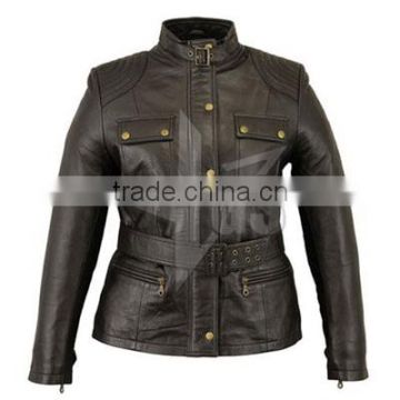High Quality Stylish Women Leather Jacket