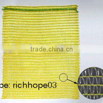 50x80cm raschel mesh bags with drawstring for packing onion