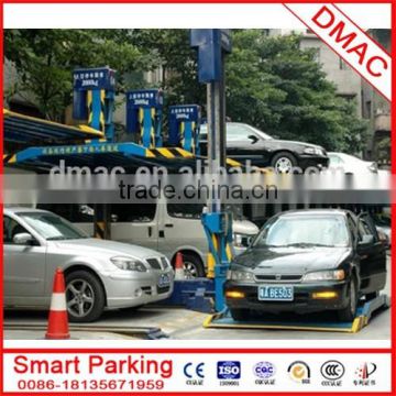 2 level tilting smart garage hydraulic auto car parking