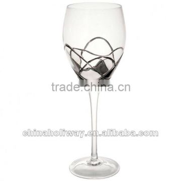 Silver wire water glass