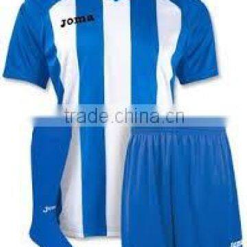 100% polyester dry fit full sublimation soccer uniform