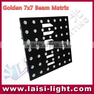 Nightclub light Golden 7x7 3W LED Beam Matrix Blinder light,led matrix/golden matrix beam