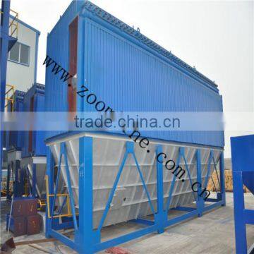 Anti -dust pulse dust collection system for asphalt plant