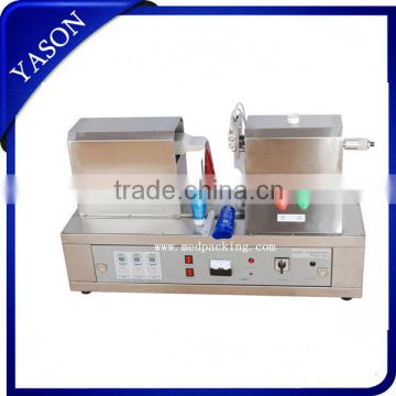 Ultrasonic toothpaste soft tube sealer with cutting function with cutting function