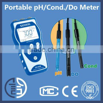 SX836 Portable pH/Cond./Do Meter multi-parameter water analyzer