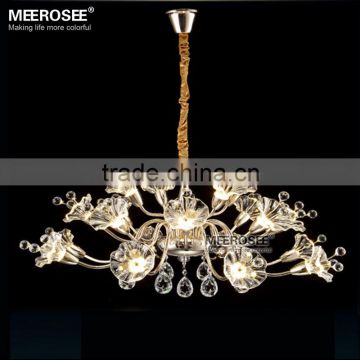 Chrome Color Contermporary Wrought Iron Dining Room Chandeliers MD81491-L20