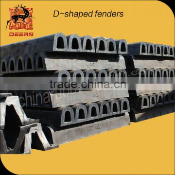 Hot-sold and high-quality D Type Rubber Fender for Dock