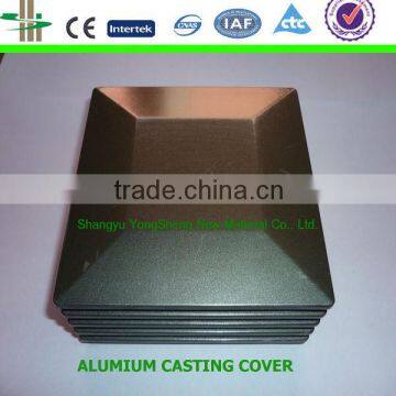 wpc post cap /alumium casting