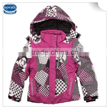 (F4505) 2-6y waterproof kids jackets nova children clothing ski suits baby skin wear