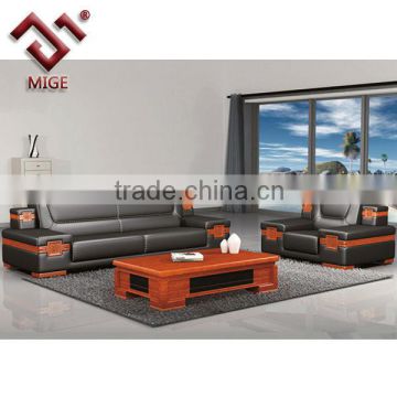 High-ended CEO office sofa,solid wood structure