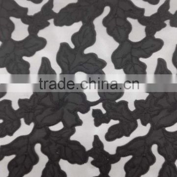 china suppliers polyester embroidered fabric mesh fabric for women dresses