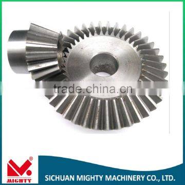 OEM Shiny Electric Forklift Spiral Bevel Gear Internal Spur Gears