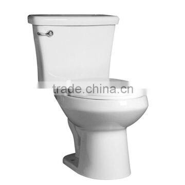 Two piece toilet white toilet with tank