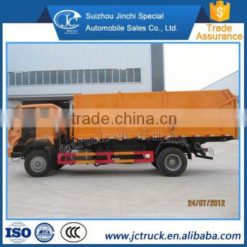 The hydraulic Waste compression station 2 axles even joint compression garbage truck The wholesale price