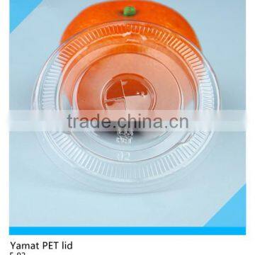 PET Flat Lid/Disposable Plastic Cup Flat Lid