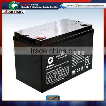 12V100AH Chinese Manufacturer Deep Cycle Battery for Solar System