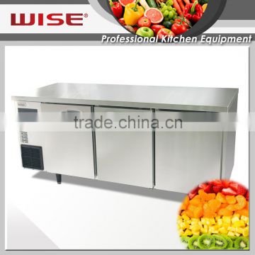 Most Popular Standard 180cm Undercounter Refrigerated Work Bench As Kitchen Equipment