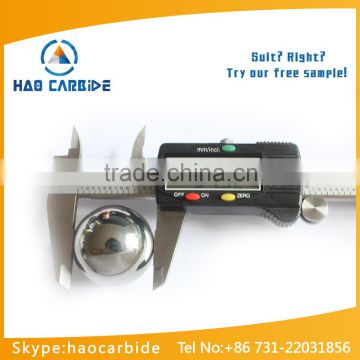 Durable tungsten carbide grinding machine ball