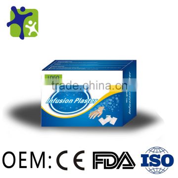 Sterile Disposable Medical infusion paste, disposable sterilized infusion plaster tape