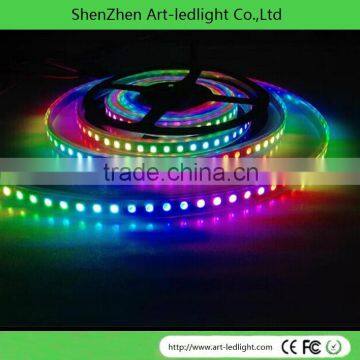 china wholesale DC5V digital addressable rgb led strip ws2812b 48 led m