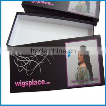 High quality hair extension packaging box made in China
