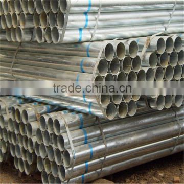 ASTM A500 Gr.A galvanised ERW black steel pipe with competitive price