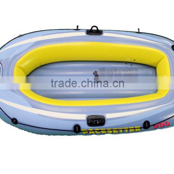 large promotional pvc inflatable boat, fishing boat