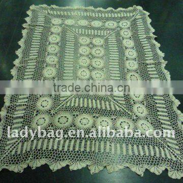 handmade 100%cotton crocheted tablecloth