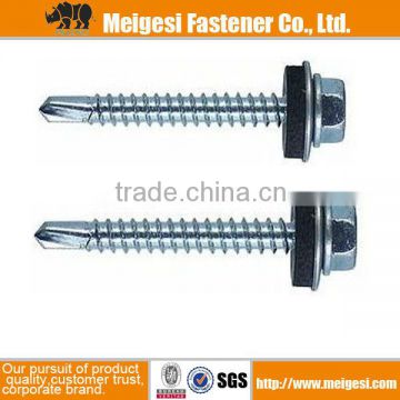 Hex Washer Head Self-Drilling Screw With EPDM