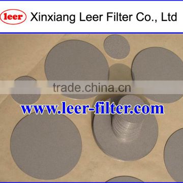 Stainless Steel Sintered Metal Porous Disc Frits