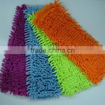 multi colors chenille mop head cloth