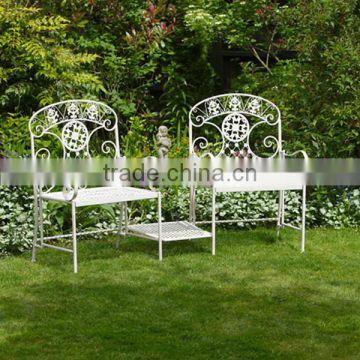 Popular vintage white pro garden furniture