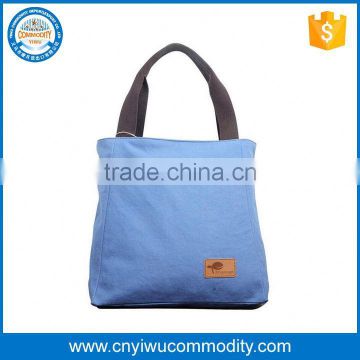 Promotional cheap recyclable eco shopping cotton bag , canvas travel bag