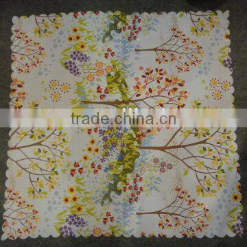 colorful tree leaves printed table cloth Spring Summer