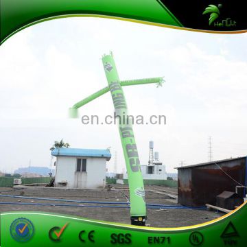 6m Apple Green Inflatable Air Dancer / Promotion Sky Dancer