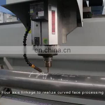 DMCC82 High precision curtain wall 4 axis aluminum drilling and milling machining center