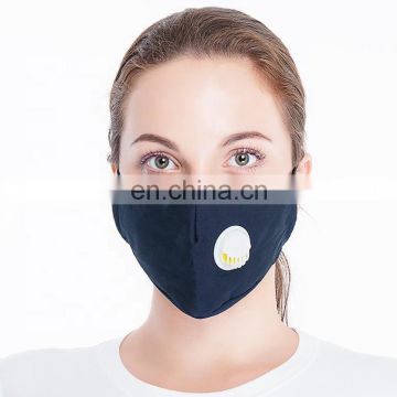 Washable Cotton Dust Mask with Breathing Valve and Replaceable Filter