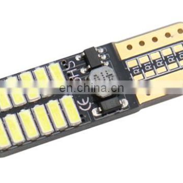 Car Accessories 4014 24Smd T10 W5W Led Interior Lights Brightest Led Canbus Car T10